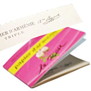 Papier d Armenie Rose Räucherpapier mit Rosenduft